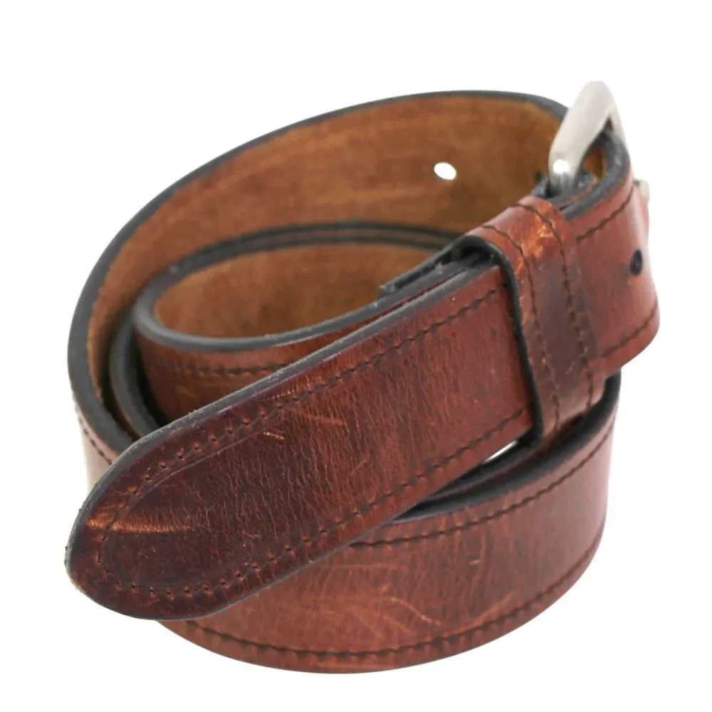 The Original Arizona BROWN REAL LEATHER 1 3/8